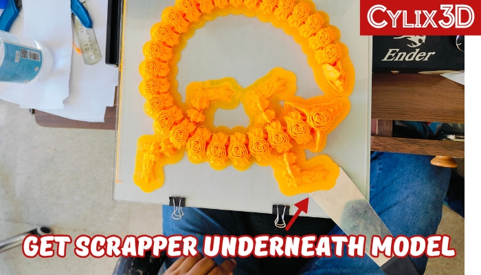 Get Scrapper Underneath Model