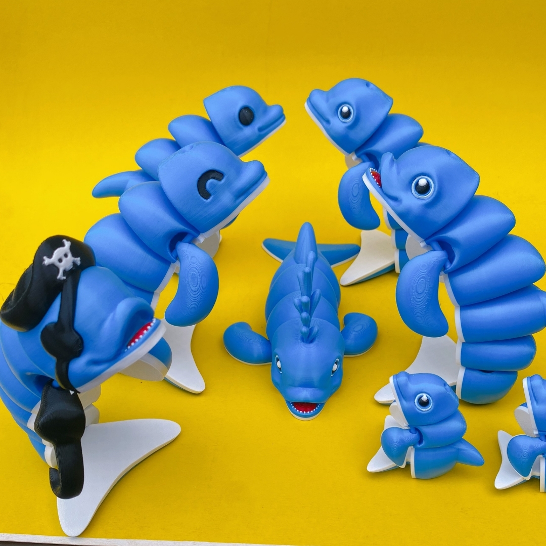 Dolphin Collection Bundle_ STL 3D Print File