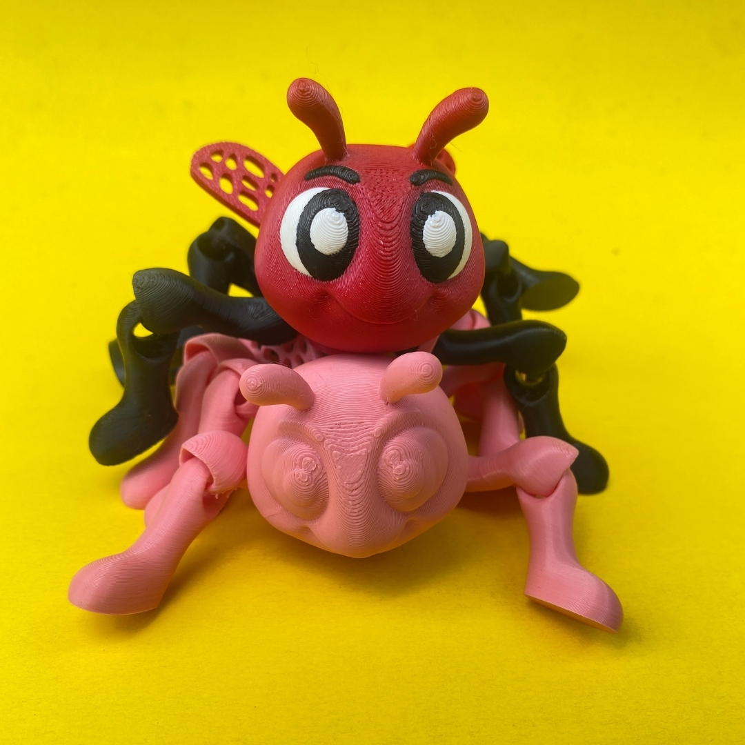 Flexi Ant Fly STL 3D Print File
