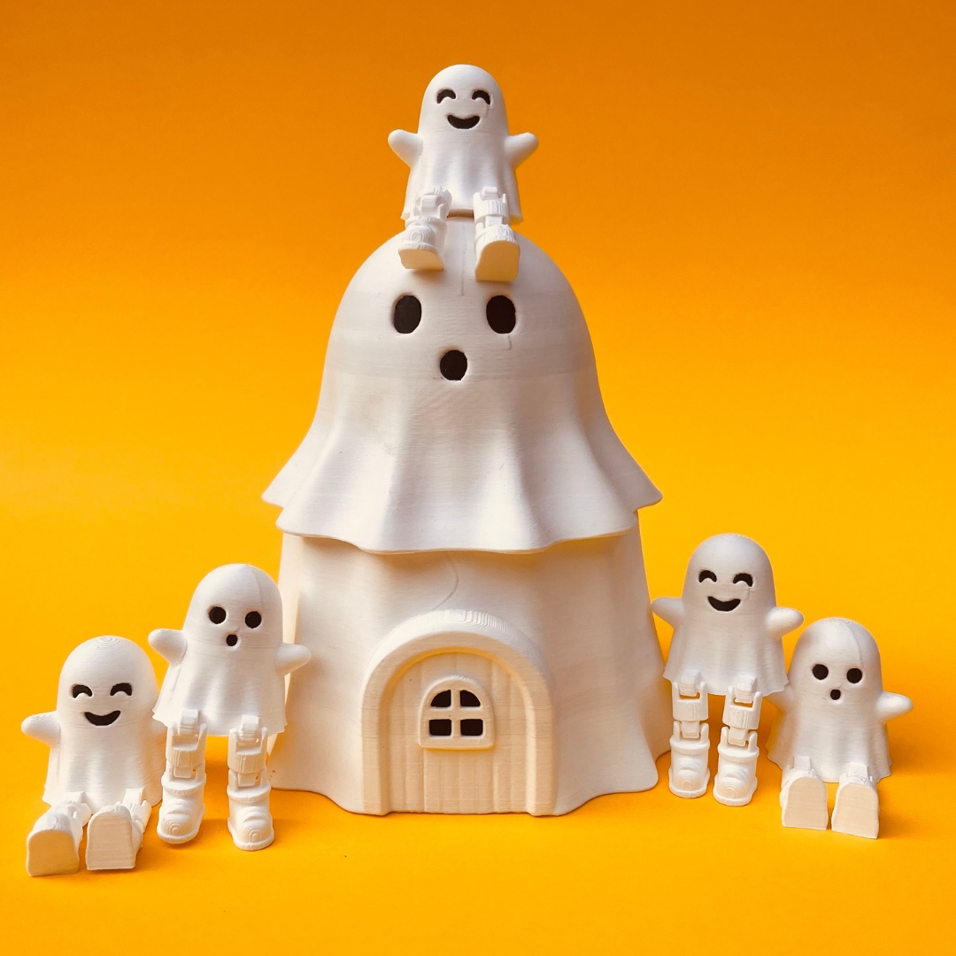 Flexi Ghost And House