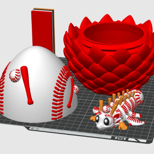 Multicolour 3MF Files For 3D Printing