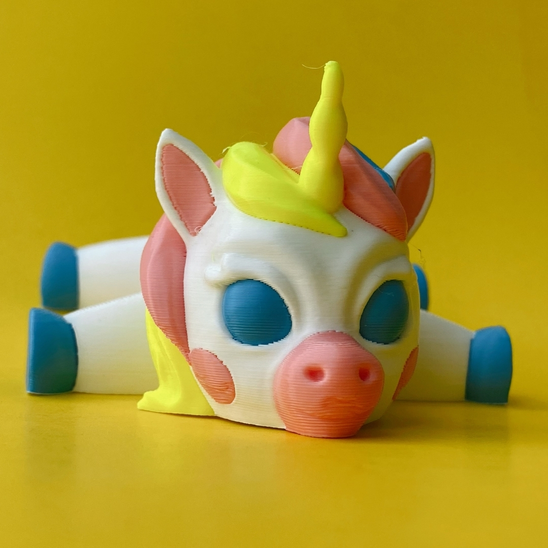 Unicorn STL 3D Print File