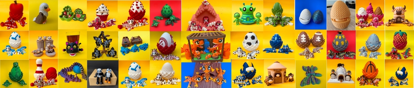 Cylix 3D Designs STL 3D Print Files Cylix 3D Designs STL 3D Print Files