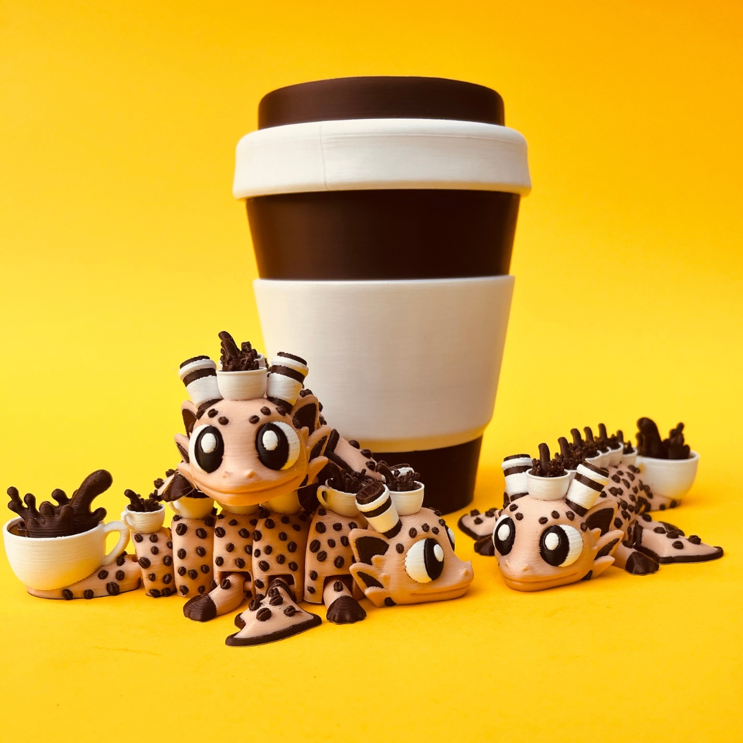 Coffee Dragon And Cup Box