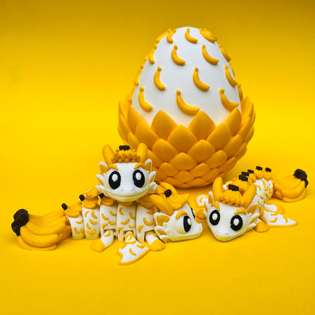 Flexi Banana Dragon And Egg