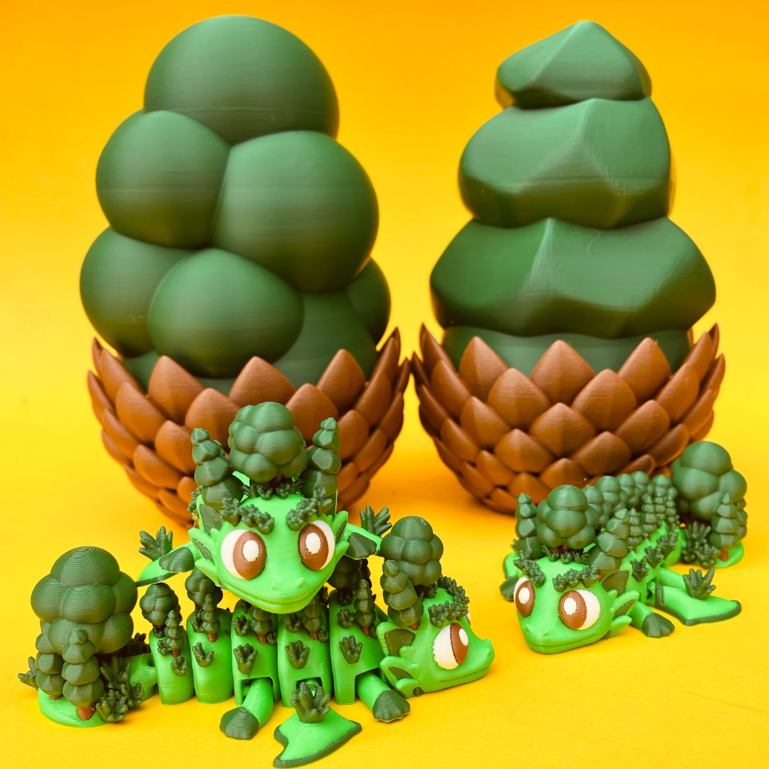 Forest Dragon And Egg