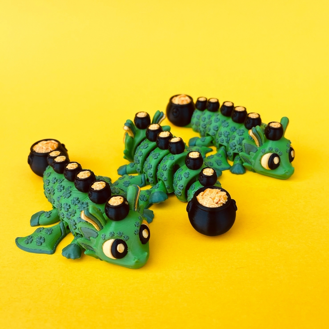 St Patricks Shamrock Bonus Dragon (Member Exclusive)